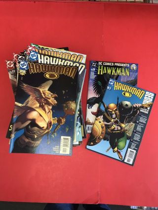 Hawkman 1 - 65,  2 Special Geoff Johns Complete Set 2002 All Vf/nm - Set