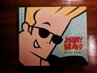 Vintage Cn - Johnny Bravo Style Guide W/ Digital Assets - Groovy & Rare