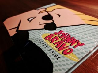 Vintage CN - Johnny Bravo Style Guide w/ Digital Assets - GROOVY & RARE 2
