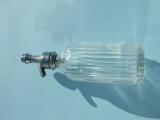 Vintage Miniature Soda Syphon 6 Inches High With Chrome Top