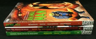 Animal Man Grant Morrison Truog Hazlewood Grummett Volume 1 - 3 Trade Paperback