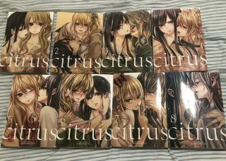 Citrus Manga English Volumes 1 - 8