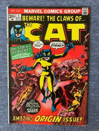 Beware The Claws Of The Cat 1 (1972) 1st Cat (tigra)