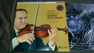 33cx 1672 B/s (sax 2315) Ed1 Oistrakh,  Cluytens: Beethoven Violin Concerto 1n/1n