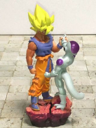 Dragon Ball Capsule Diorama Figure Gokou Vs Freeza Megahouse Mega Rare