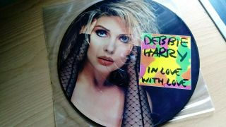 Deborah Harry In Love With Love Rare 3 Track Vinyl 12 " Picture Disc