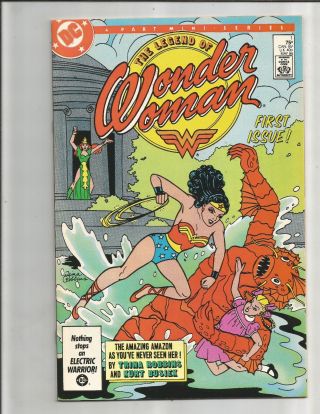 Legend Of Wonder Woman 1 - 4 (1986) Full Set Copies