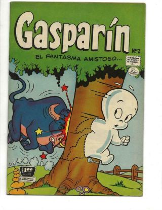 Gasparin 2 1954 Spanish Casper Bull Crashing Into Tree Cover