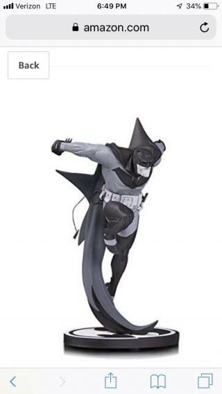 Dc Collectibles Black And White Batman By Sean Murphy Statue