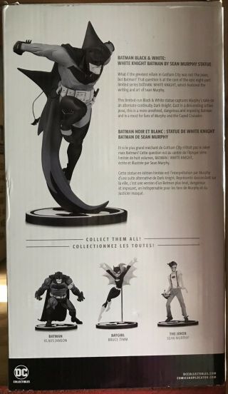 DC Collectibles Black and White Batman by Sean Murphy Statue 3