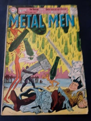 Metal Men 1 Key Dc Silver Age 1st Missile Men Movie Coming Soon Comic Book 1963