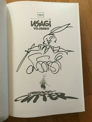 Sdcc Artist Select Idw Usagi Yojimbo Grasscutter Stan Sakai Signed Art