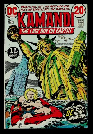 Kamandi,  The Last Boy On Earth 1 Vf Kirby 1st & Origin Kamandi & Ben Boxer