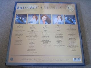 BELINDA CARLISLE Heaven On Earth 4xLP & CD 30th ANN.  SIGNED 500 only 4