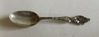 Antique Circa 1905 Wallace Sterling Silver Teaspoon Buttercup Pattern 22