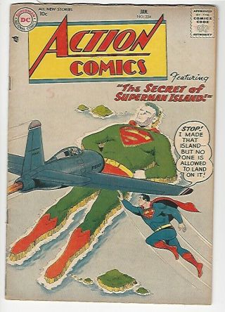 Dc Comic’s Action Comics 224 - 1957 Superman