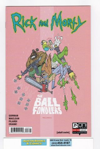 Rick And Morty 6 1st Print Comic 2015 Oni Press Never Pressed Cover B