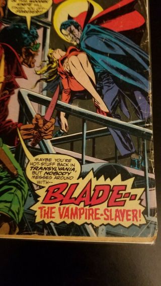 Tomb of Dracula 10 (Jul 1973,  Marvel) 1st Blade Movie coming Huge key 4