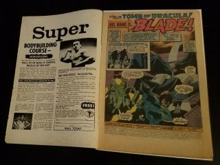 Tomb of Dracula 10 (Jul 1973,  Marvel) 1st Blade Movie coming Huge key 6