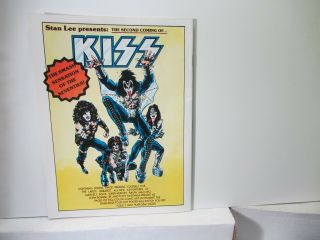 1978 Marvel Special 6 Nm 9.  4 White Pages - Jaws 2 / Kiss Ad Back Cover
