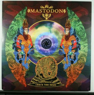 Mastodon Crack The Skye Red Marbled Colored Vinyl & Picture Disc/2xlp