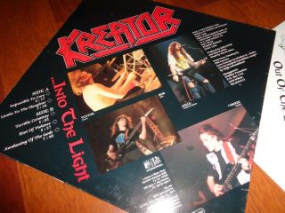 Kreator ‎– Out Of The Dark.  Into The Light.  org,  1988.  Noise.  very rare 2