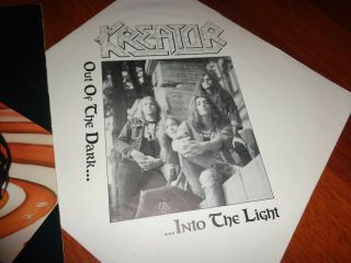 Kreator ‎– Out Of The Dark.  Into The Light.  org,  1988.  Noise.  very rare 4