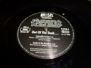 Kreator ‎– Out Of The Dark.  Into The Light.  org,  1988.  Noise.  very rare 5