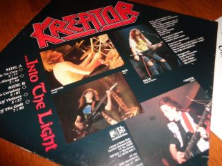 Kreator ‎– Out Of The Dark.  Into The Light.  org,  1988.  Noise.  very rare 6