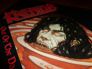 Kreator ‎– Out Of The Dark.  Into The Light.  org,  1988.  Noise.  very rare 7