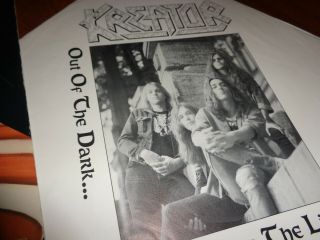 Kreator ‎– Out Of The Dark.  Into The Light.  org,  1988.  Noise.  very rare 8