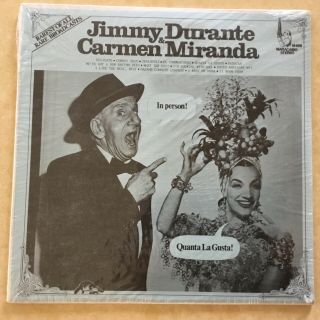 Rare - Unplayed - Jimmie Durante & Carmen Miranda - Maracaibo -