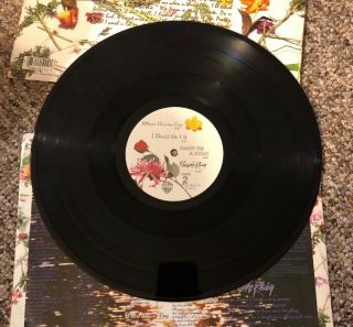 Vintage Prince Purple Rain LP Record Soundtrack w/ Poster LP Record Album Vinyl 7