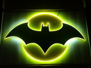 Batman - Dc Comics - Led Neon Style Lighting 15 X 25 Brandlite Retailer Sign
