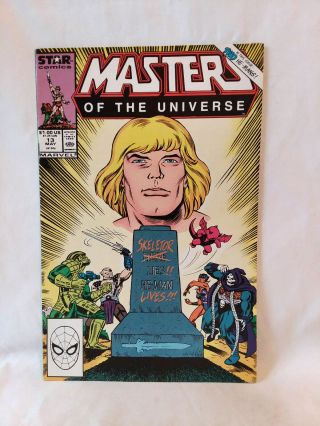 Star Comics 1988,  Masters Of The Universe 13,  Fn/vf,  He - Man,  Skeletor