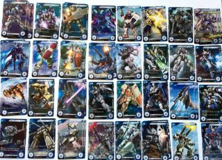 Japan Gundam Cross War Trading Cards 130 Set