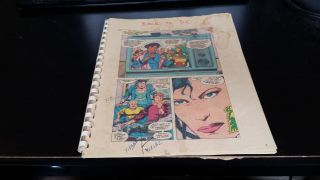 Mister Miracle 10 - Full Proof Book - Production Art W/coa