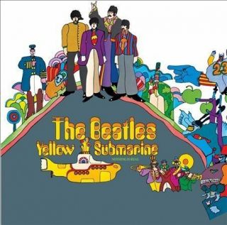 The Beatles Yellow Submarine Vinyl Lp Album 1968 Capitol Records Sw153