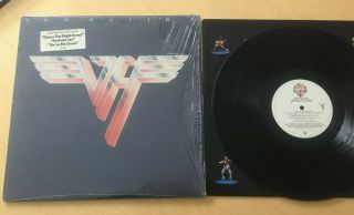 Van Halen " Ii " Vintage 1979 Lp In The Shrink,  Hype Sticker,  Inner Nm