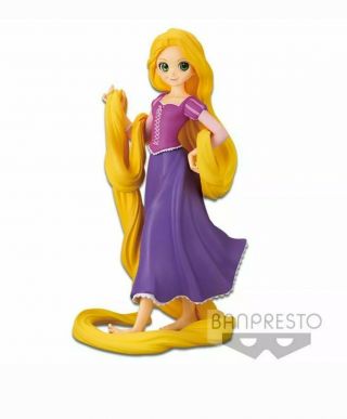 Disney Characters Crystalux Rapunzel Figure BANPRESTO Japan Exclusive 7