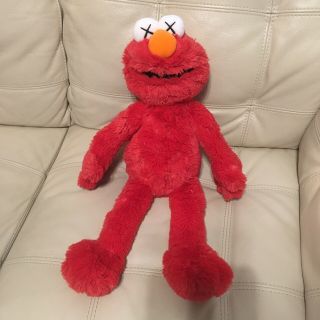 Uniqlo Kaws X Sesame Street Elmo Plush Toy -