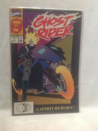 Ghost Rider Comic Book - May 1990 - Marvel Comics - 1st Issue -