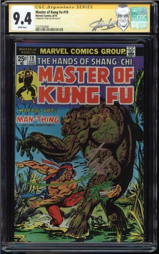 Master Of Kung Fu 19 White Ss Stan Lee Man - Thing And Fu Man Chu App 1227702008