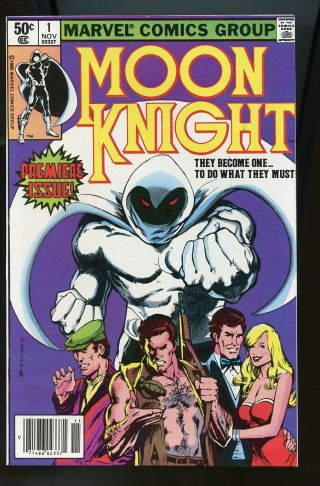 Moon Knight 1 Very Fine / Near 9.  0 1980 Marvel Comics