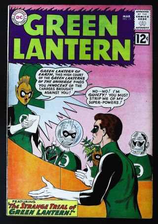 Green Lantern (1960 Series) 11 In Fine.  Dc Comics [ M4]