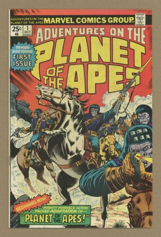 Adventures On The Planet Of The Apes 1 1975 Vg - 3.  5