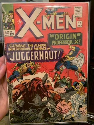 The X - Men 12 First Appearance Of The Juggernaut Fn