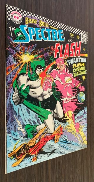 Brave & The Bold No.  72 DC Comics 6/67 Strict Grade NM 9.  4 Spectre & Flash NR 6