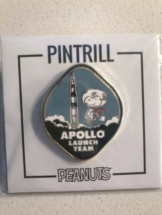 Sdcc 2019 Peanuts Snoopy Astronaut Apollo Launch Team Pintrill Pin
