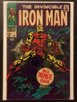 Iron Man 1 (marvel Comics 1968) Vg Classic Cover Key Issue Avengers Endgame